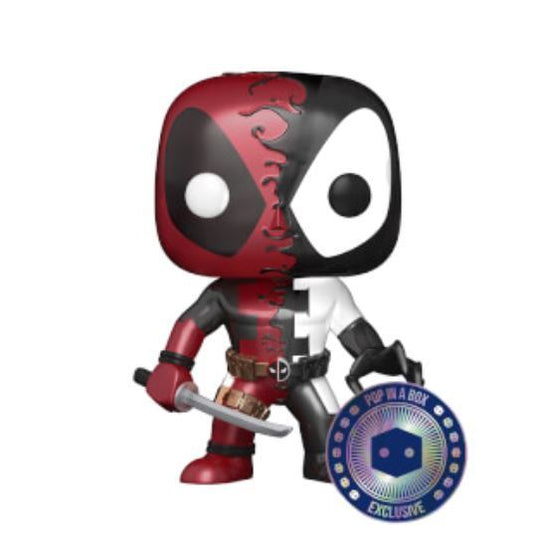 Funko POP! Marvel Venom 237 Deadpool/Venom (Metallic) Pop in a Box Exclusive