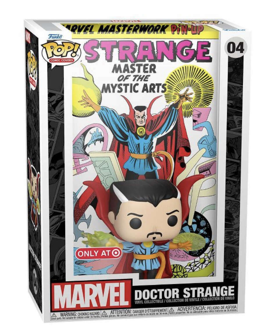 Funko POP! Comic Covers Marvel Doctor Strange 04 Doctor Strange (Master of the Mystic Arts) Target Exclusive