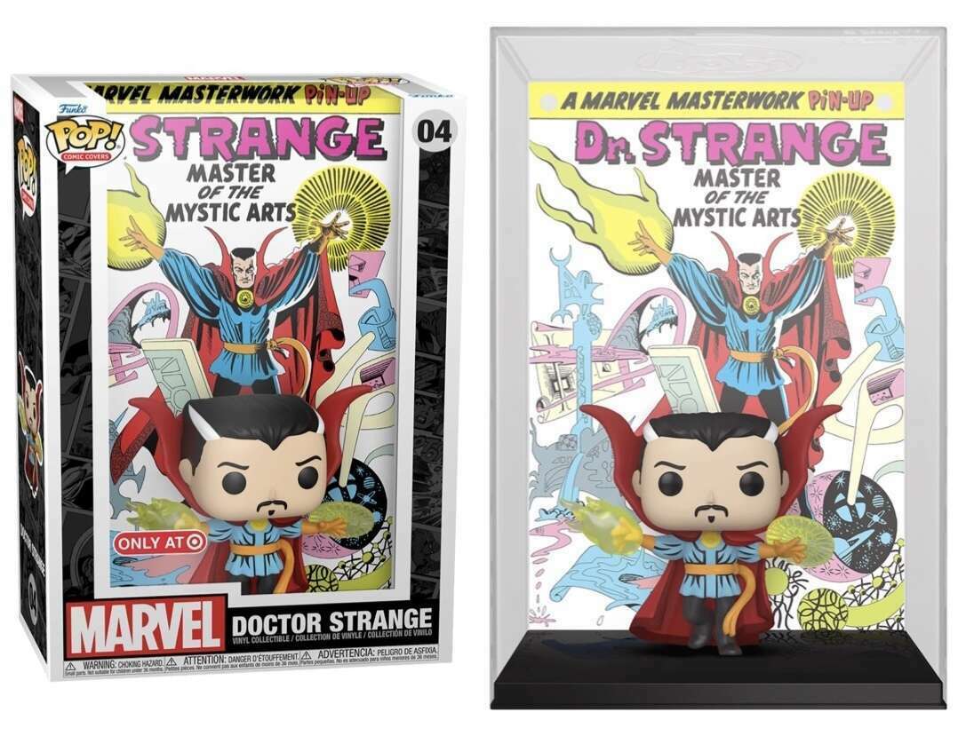 Funko POP! Comic Covers Marvel Doctor Strange 04 Doctor Strange (Master of the Mystic Arts) Target Exclusive