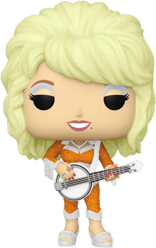 Funko POP! Rocks Icons 268 Dolly Parton Diamond Glitter Amazon Exclusive