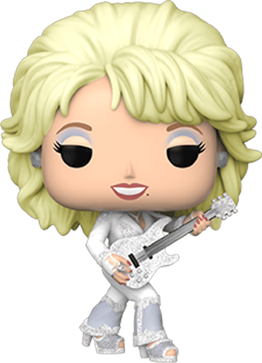 Funko POP! Rocks Icons 269 Dolly Parton in White Pantsuit Funko Shop Exclusive