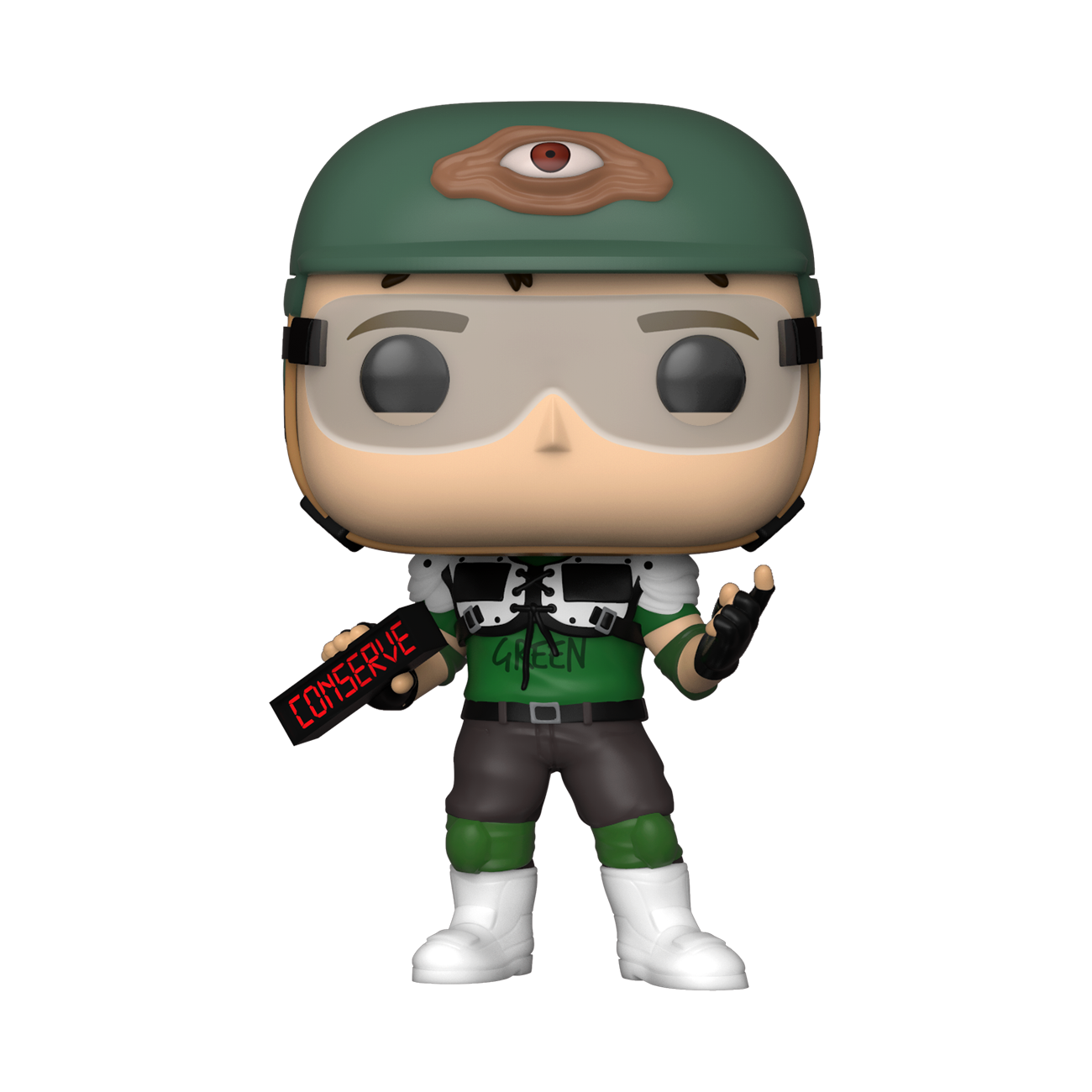 Funko POP! TV The Office 1015 Dwight Schrute as Recyclops 2020 Summer Convention Shared Exclusive