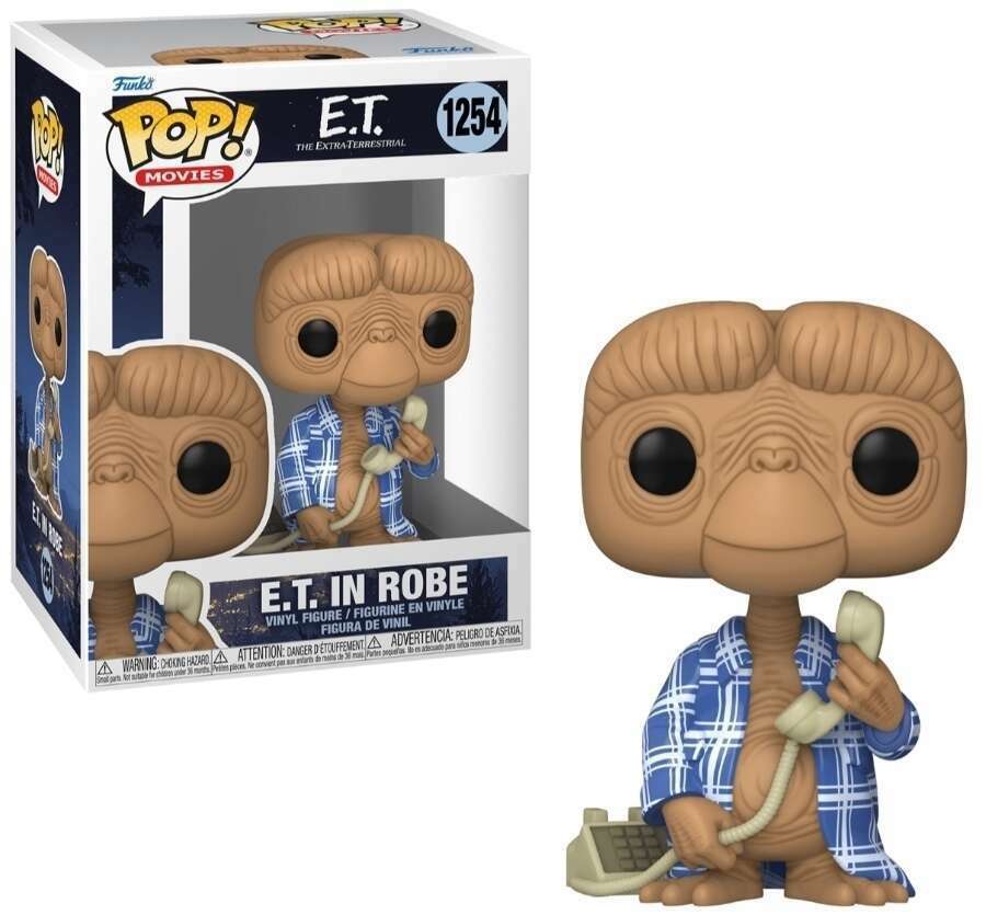 Funko POP! Movies E.T. The Extra-Terrestrial 1254 E.T. in Robe