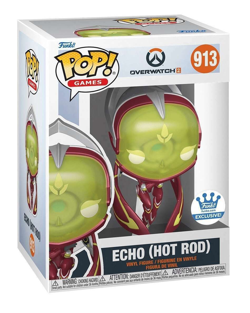 Funko POP! Games Overwatch 2 913 Echo (Hot Rod)