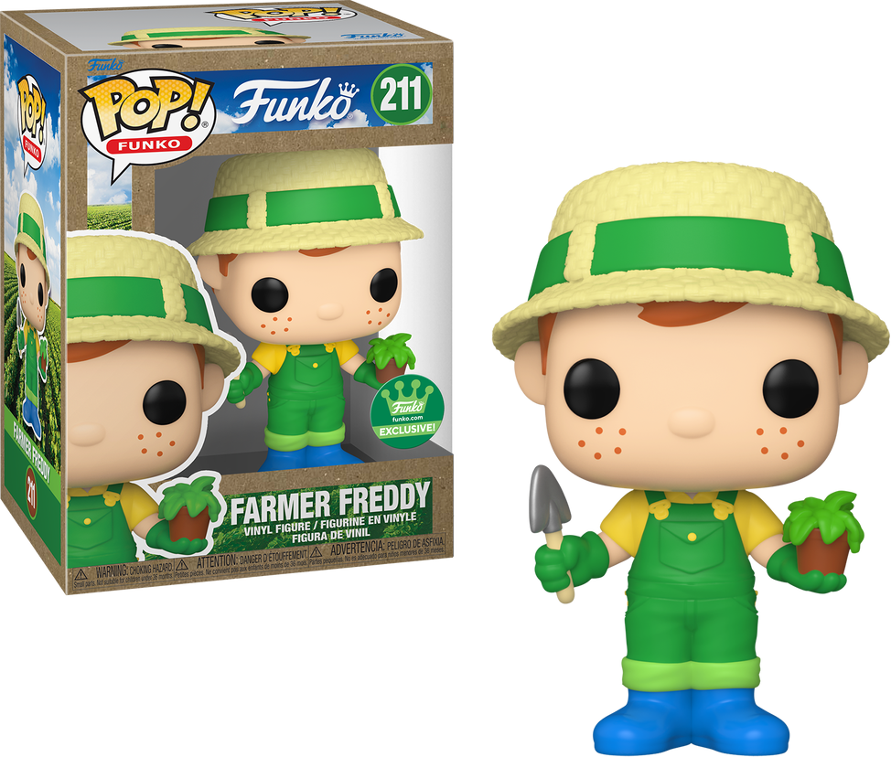 Funko POP! Originals Earth Day 211 Farmer Freddy Funko Shop Exclusive