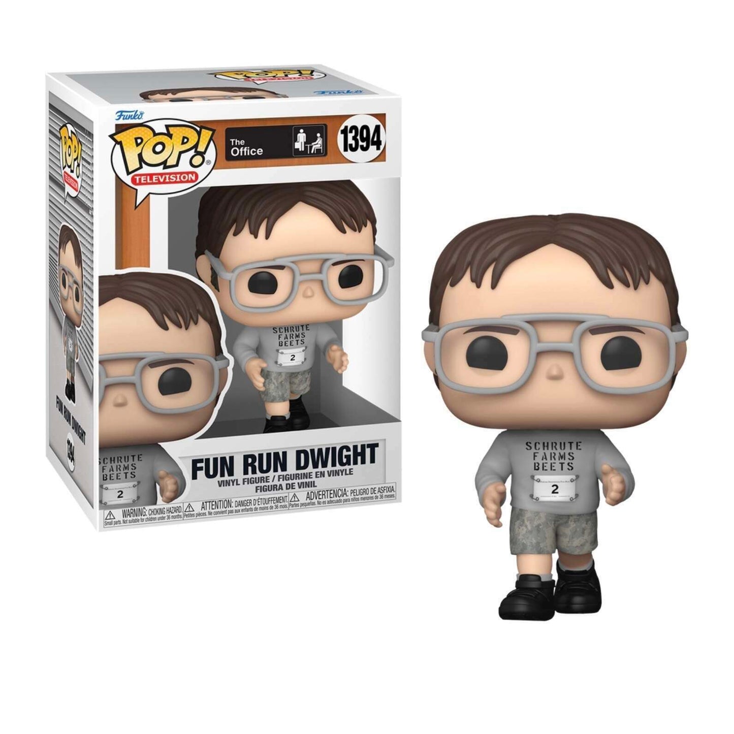 Funko POP! TV The Office 1394 Fun Run Dwight