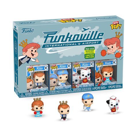 Funko Bitty POP! Ad Icons Freddy Funko Special Edition Funkoville International Airport 2024 Summer Convention Exclusive