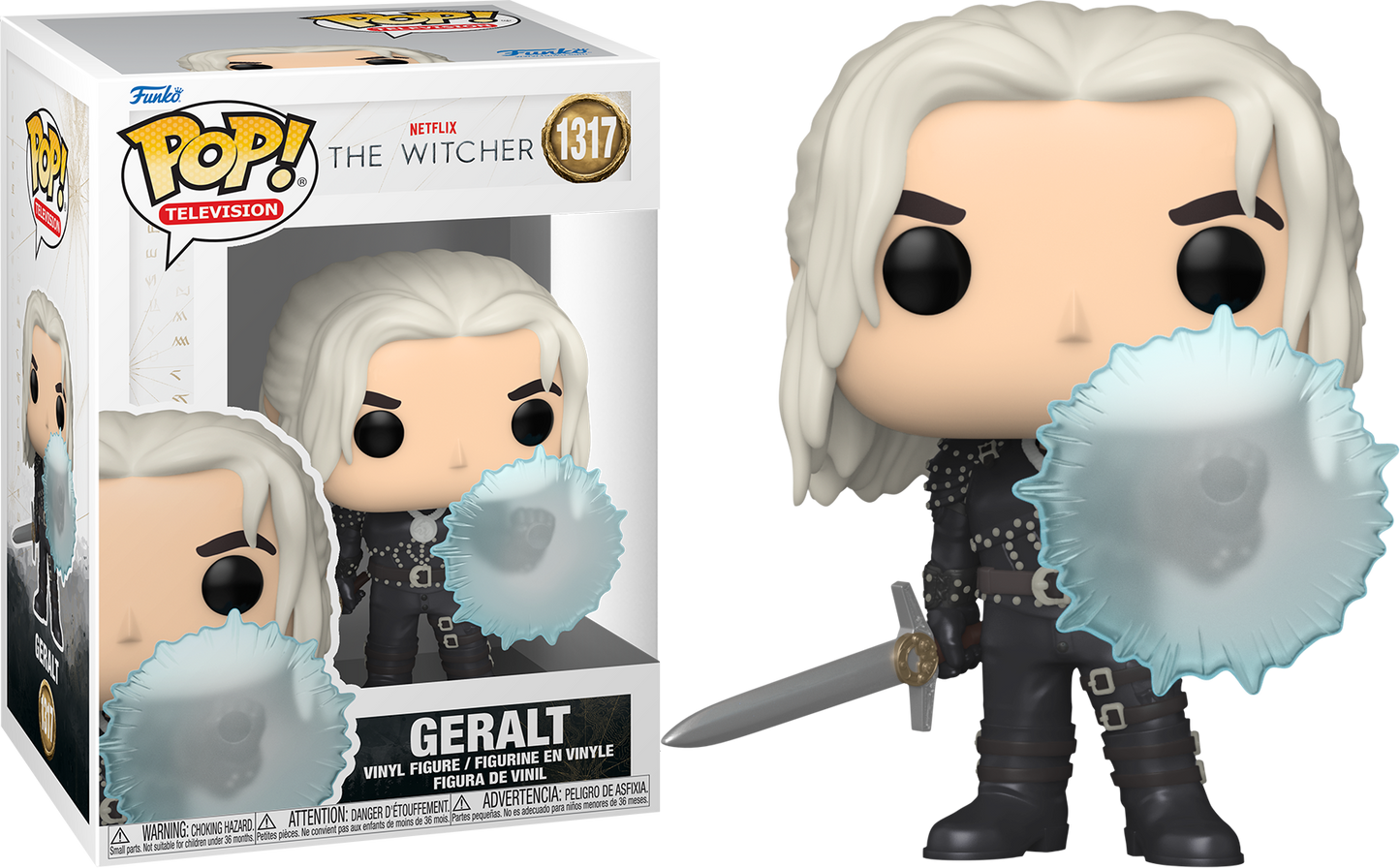 Funko POP! TV The Witcher 1317 Geralt (With Shield)