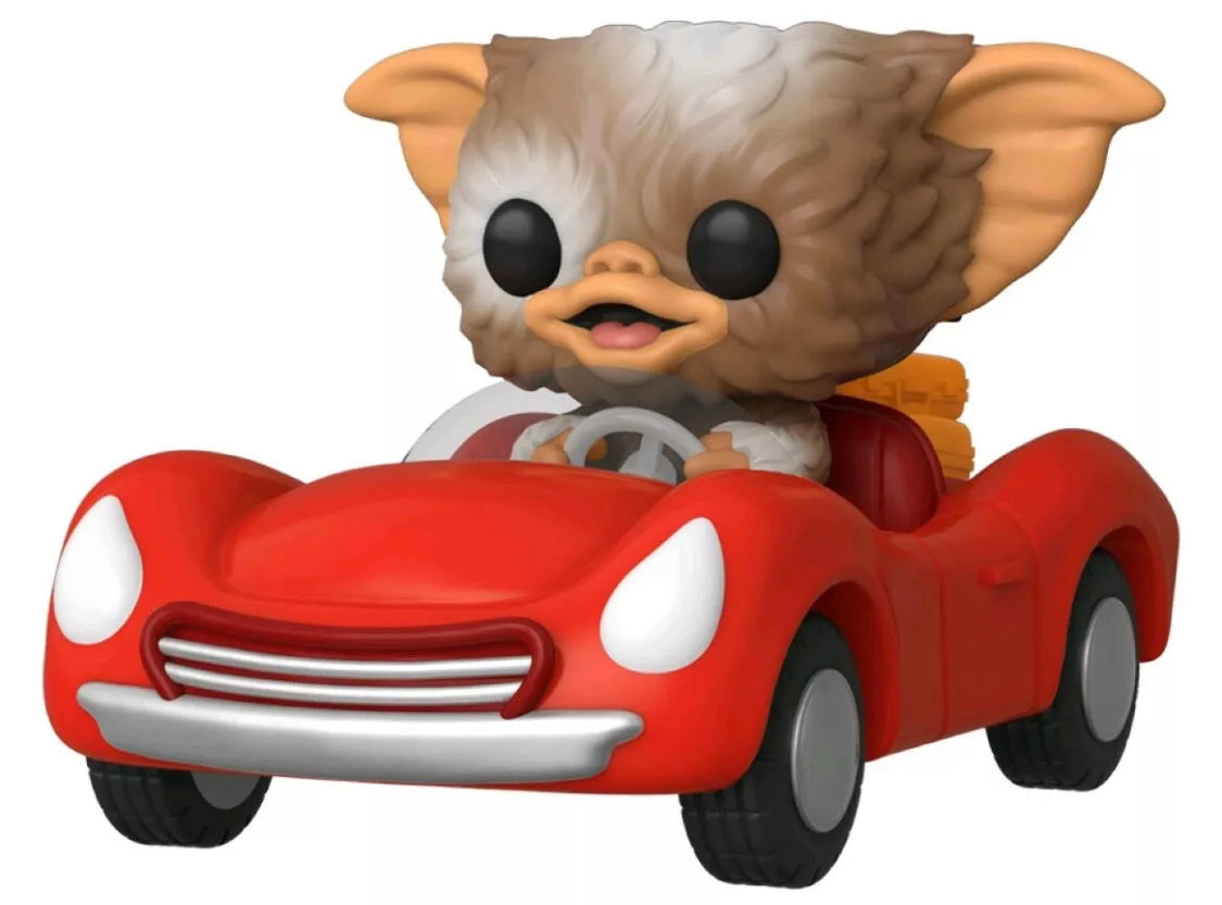 Funko POP! Rides Movie Moments Horror Gremlins 71 Gizmo in Red Car Hot Topic Exclusive