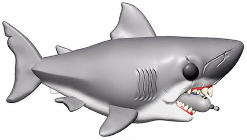Funko POP! Super Deluxe Movies Jaws 759 Great White Shark (with Diving Tank)
