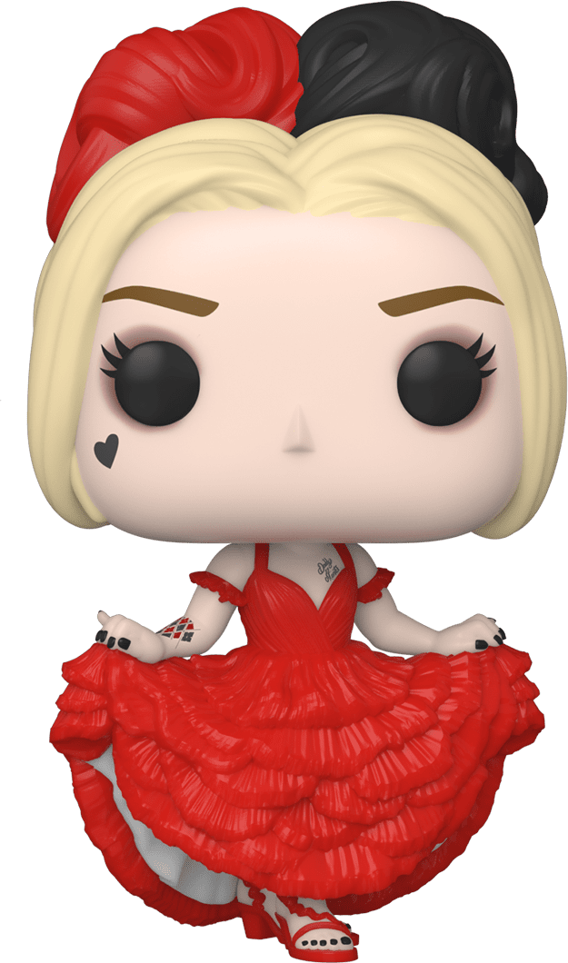 Funko POP! DC Heroes Movies The Suicide Squad 1116 Harley Quinn (Red Dress) Amazon Exclusive