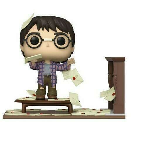 Funko POP! 6" Super Deluxe Movie Moments Harry Potter 136 Harry Potter with Hogwarts Letters Funko Shop Exclusive