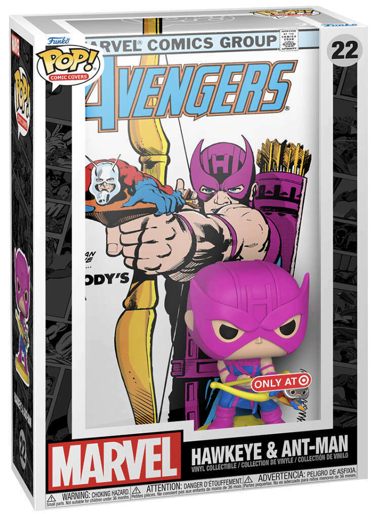 Funko POP! Comic Covers Marvel The Avengers 22 Hawkeye & Ant-Man Target Exclusive