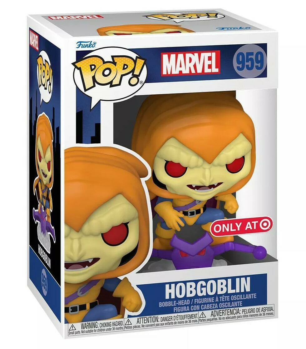 Funko POP! Marvel Comics Spider-Man Animated 959 Hobgoblin Target Exclusive