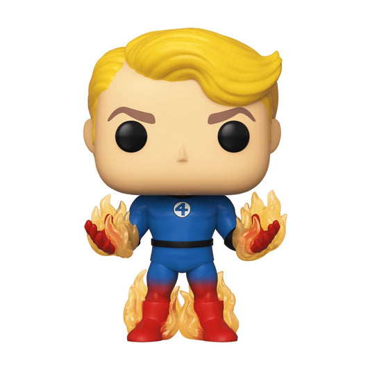 Funko POP! Marvel Comics Fantastic Four 569 Human Torch Hot Topic Exclusive