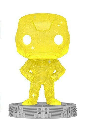 Funko POP! Art Series Marvel Infinity Saga 47 Iron Man (Yellow - Mind Stone)