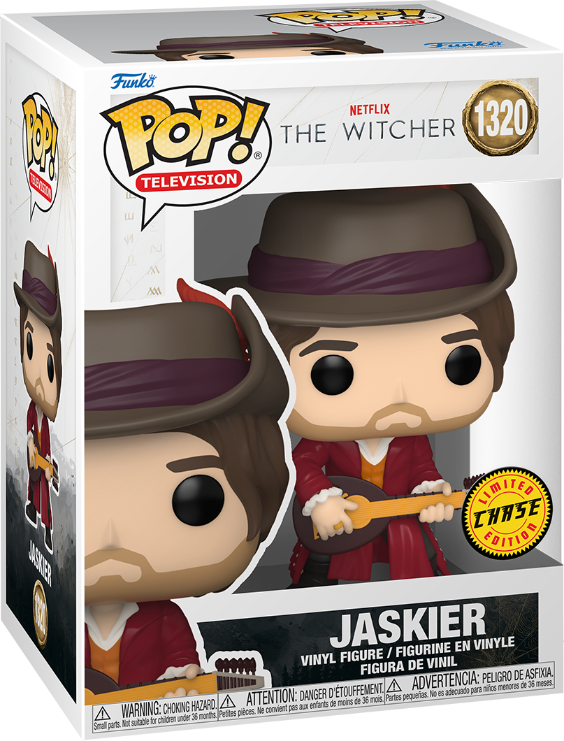 Funko POP! TV The Witcher 1320 Jaskier with Common and Chase