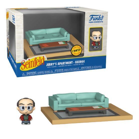 Funko Mini Moments Seinfeld Jerry's Apartment George Diorama Chase Exclusive