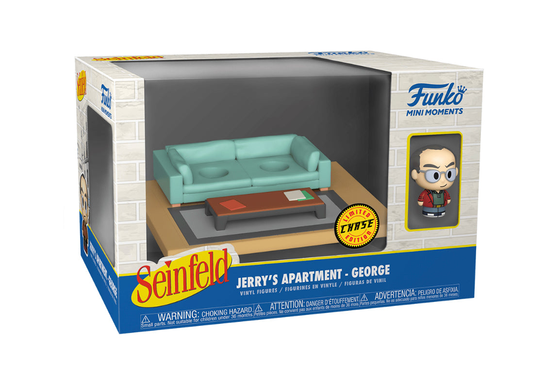 Funko Mini Moments Seinfeld Jerry's Apartment George Diorama Chase Exclusive