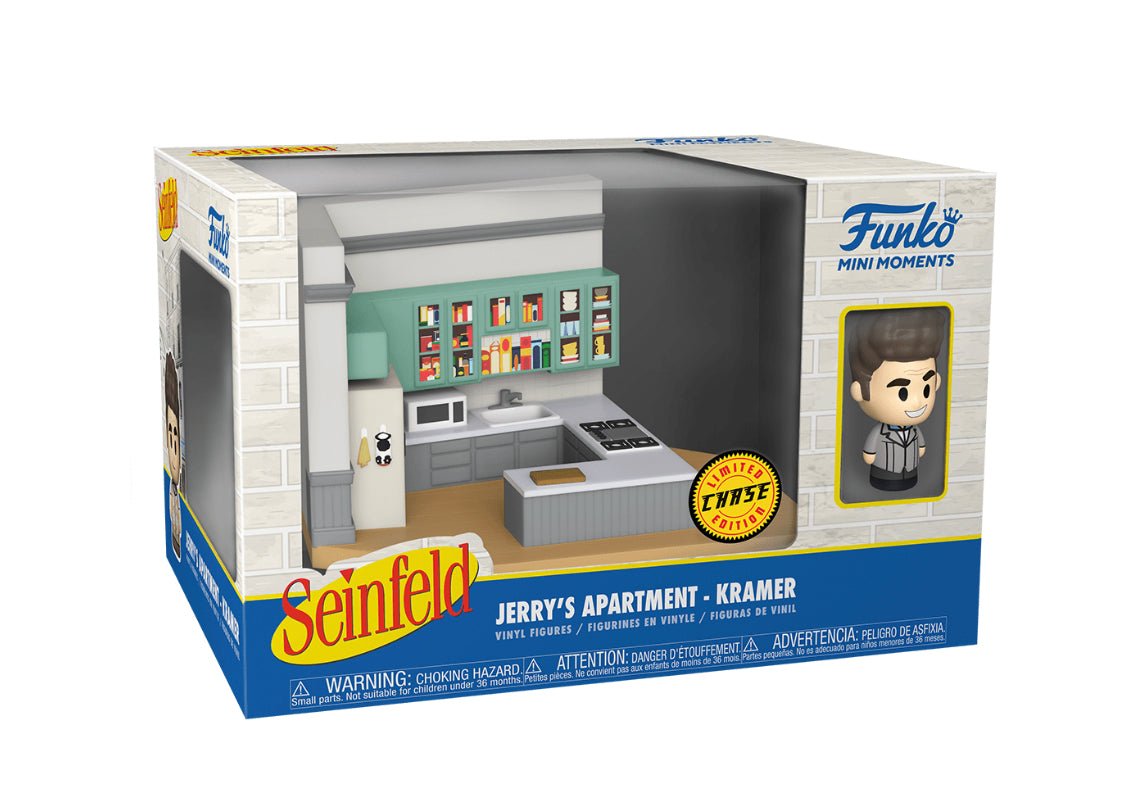 Funko Mini Moments Seinfeld Jerry's Apartment Kramer Diorama Chase Exclusive