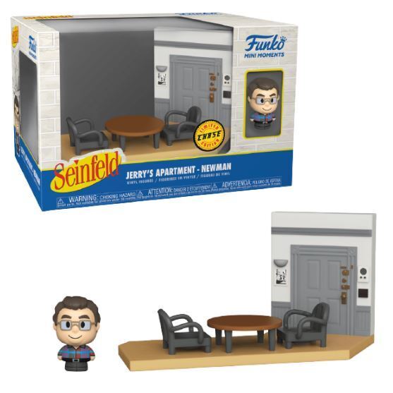 Funko Mini Moments Seinfeld Jerry's Apartment Newman Diorama Chase Exclusive