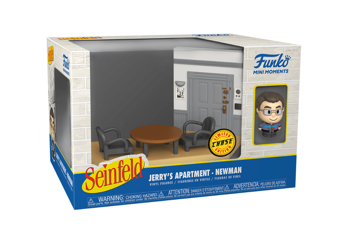 Funko Mini Moments Seinfeld Jerry's Apartment Newman Diorama Chase Exclusive