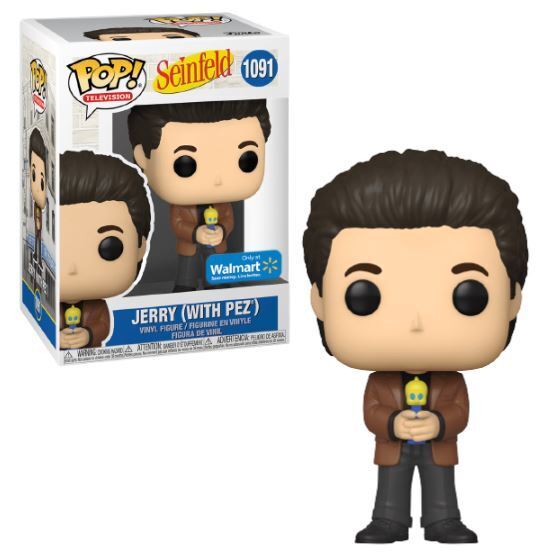 Funko POP! TV Seinfeld 1091 Jerry with Pez Walmart Exclusive