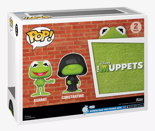 Funko POP! Disney The Muppets 2-Pack Kermit and Constantine Hot Topic Exclusive