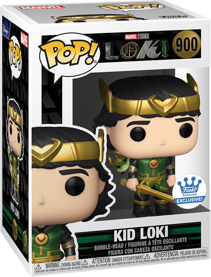 Funko POP! Marvel Studios Loki 900 Kid Loki (Metallic) Funko Shop Exclusive
