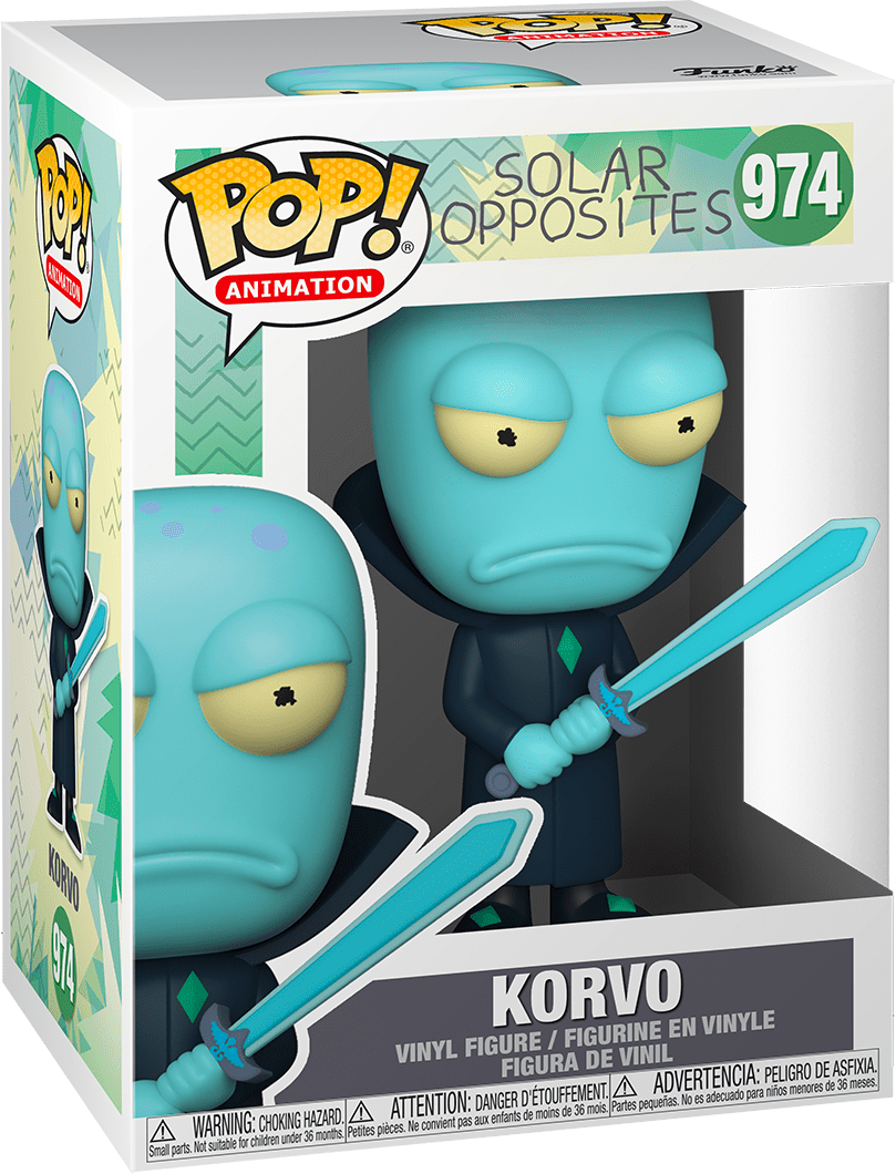 Funko POP! Animation Solar Opposites 974 Korvo