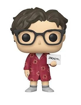 [Pre-Order] Funko POP! TV Big Bang Theory 778 Leonard Hofstadter in Robe (Sarcasm Sign)