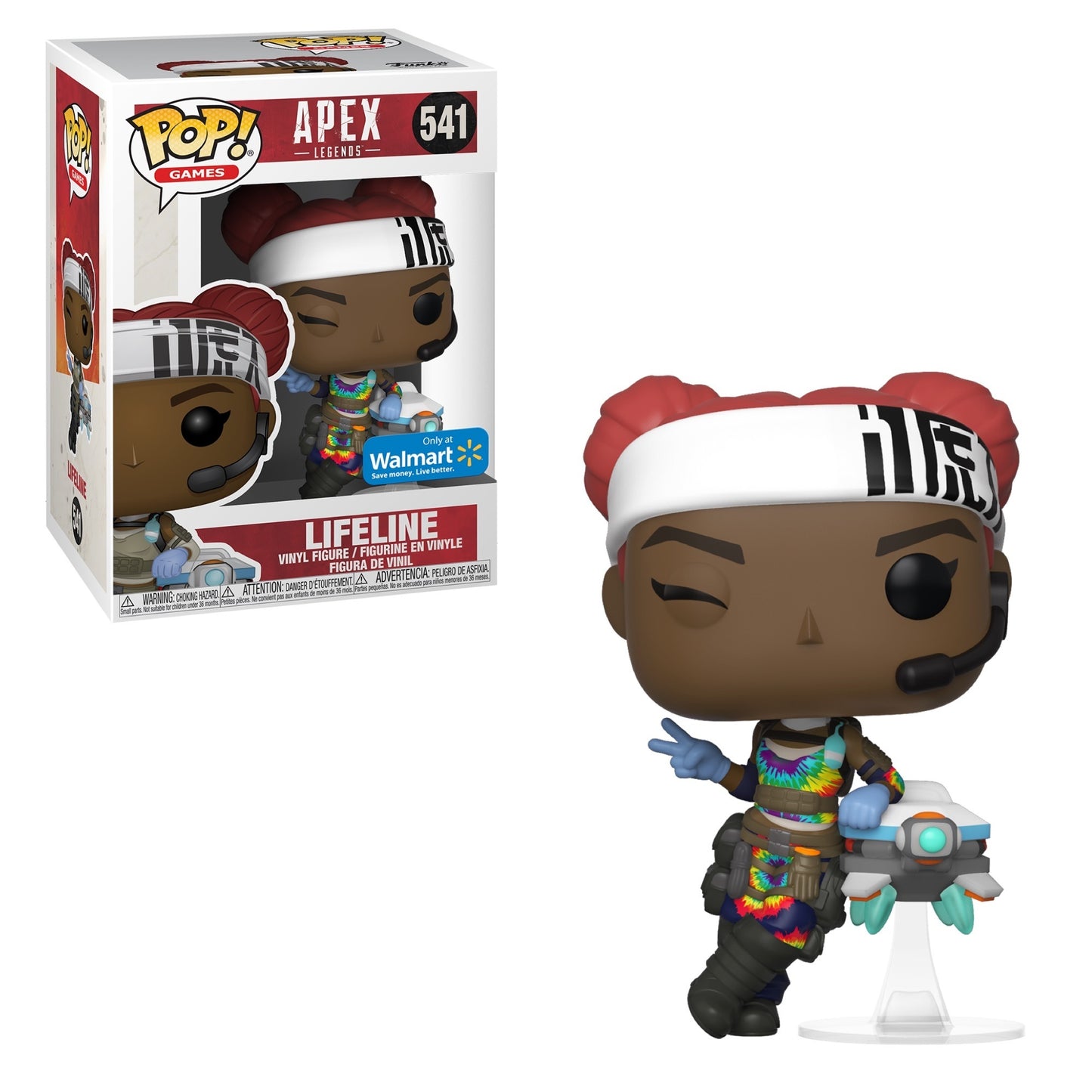 Funko POP! Games Apex Legends 541 Lifeline Tied Dye Walmart Exclusive