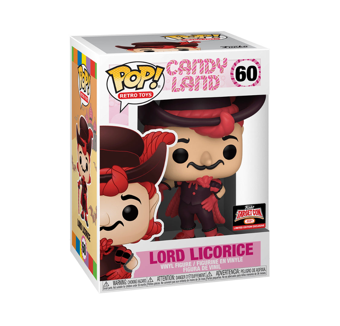 Funko POP! Retro Toys Candyland 60 Lord Licorice Target Con 2021 Exclusive