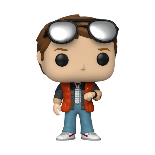 Funko POP! Movies Back to the Future 965 Marty Checking Watch 2020 Summer Convention Exclusive