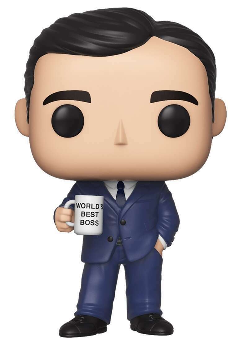 Funko POP! TV The Office 869 Michael Scott with "World's Best Boss" Mug