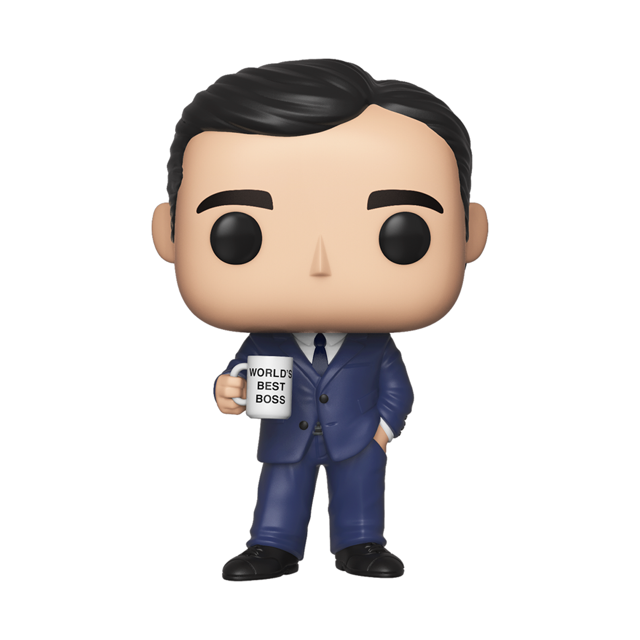 Funko POP! TV The Office 869 Michael Scott with "World's Best Boss" Mug