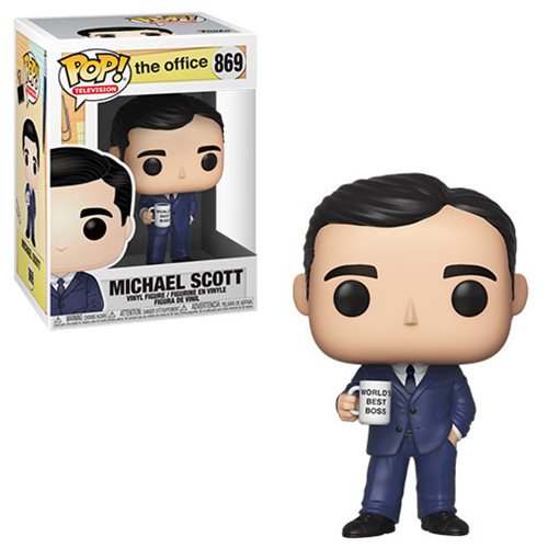 Funko POP! TV The Office 869 Michael Scott with "World's Best Boss" Mug