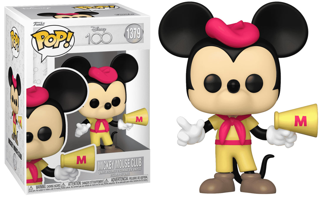 Funko POP! Disney Mickey Mouse 1379 Mickey Mouse Club Disney 100