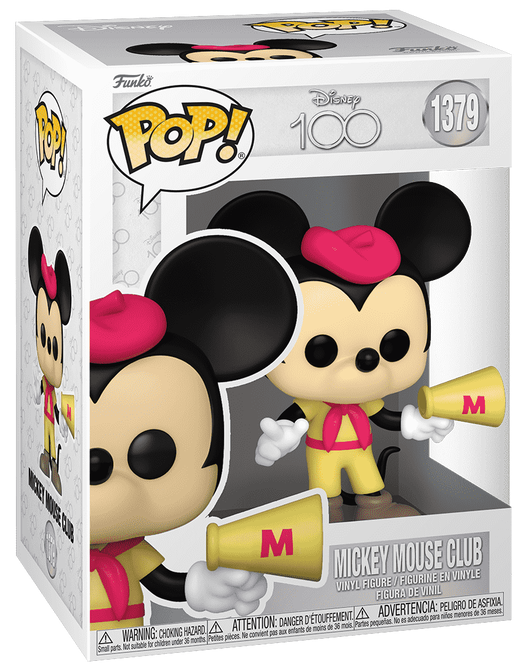 Funko POP! Disney Mickey Mouse 1379 Mickey Mouse Club Disney 100