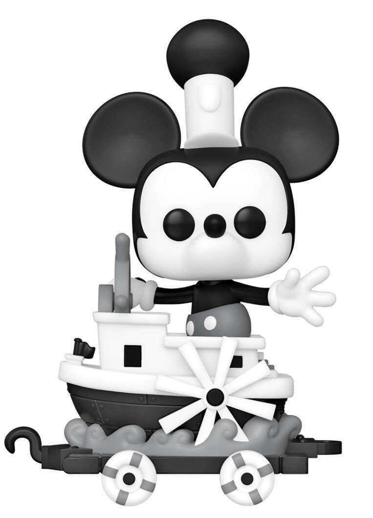 Funko POP! Disney 100 19 Mickey in Steamboat Car Amazon Exclusive