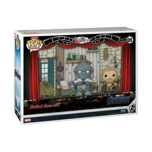 Funko POP! Super Deluxe Movie Moments Marvel The Avengers 05 Miek / Korg / Thor - Thor's House