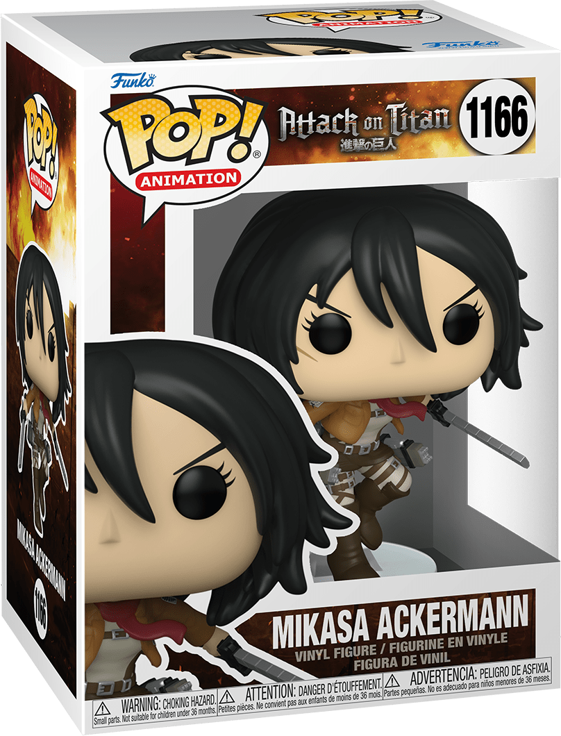 Funko POP! Animation Attack on Titan 1166 Mikasa Ackermann (Action Pose)