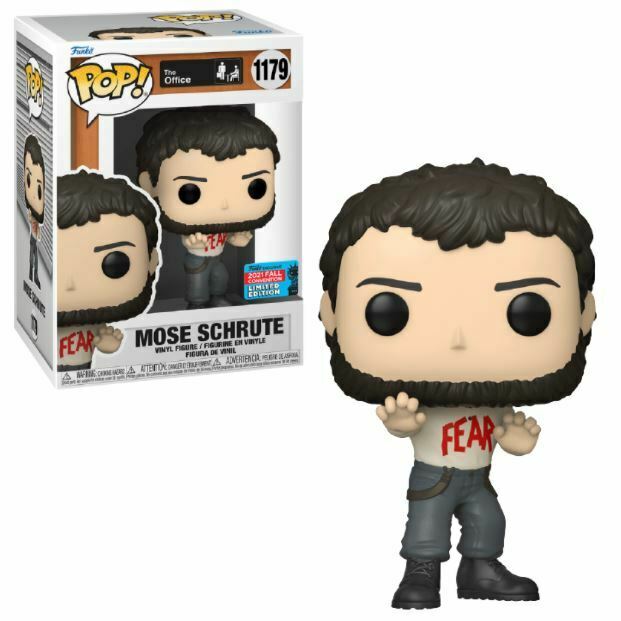 Funko POP! TV The Office 1179 Mose Schrute 2021 Winter Convention Exclusive GameStop