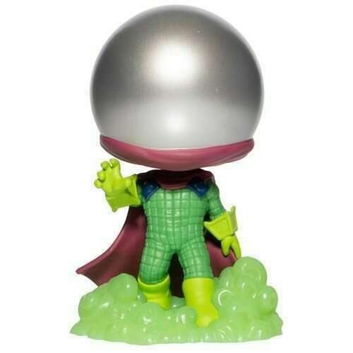 Funko POP! Marvel Comics Spider-Man 1156 Mysterio 616 Metallic & Glow-in-the-Dark Entertainment Earth Exclusive