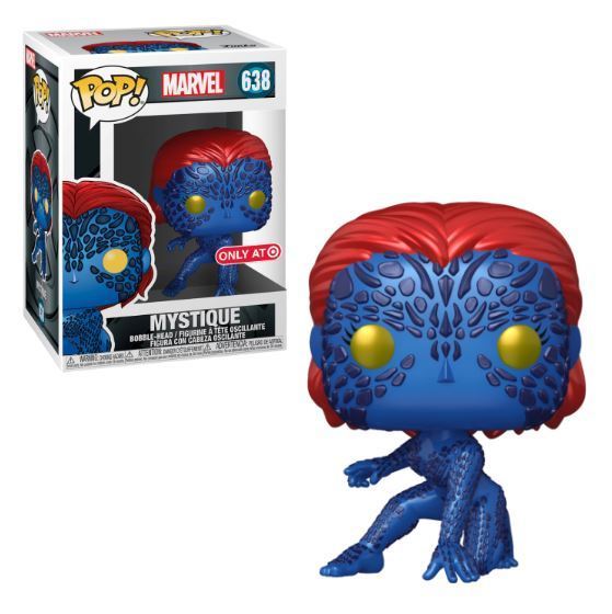 Funko POP! Marvel Comics X-Men 638 Mystique (Metallic) Target Exclusive