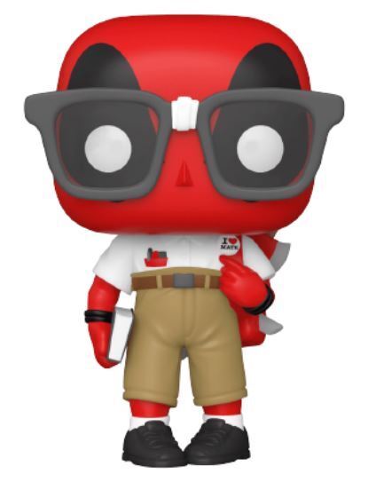 Funko POP! Marvel Comics Deadpool 786 Nerd Deadpool Funko Shop Exclusive