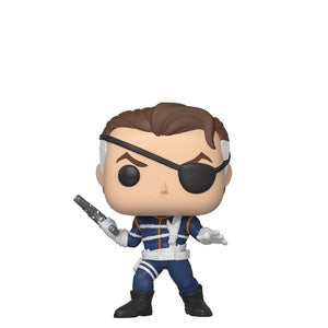 Funko POP! Marvel Comics 80 Years 523 Classic Nick Fury (First Appearance) NYCC Shared Sticker Exclusive