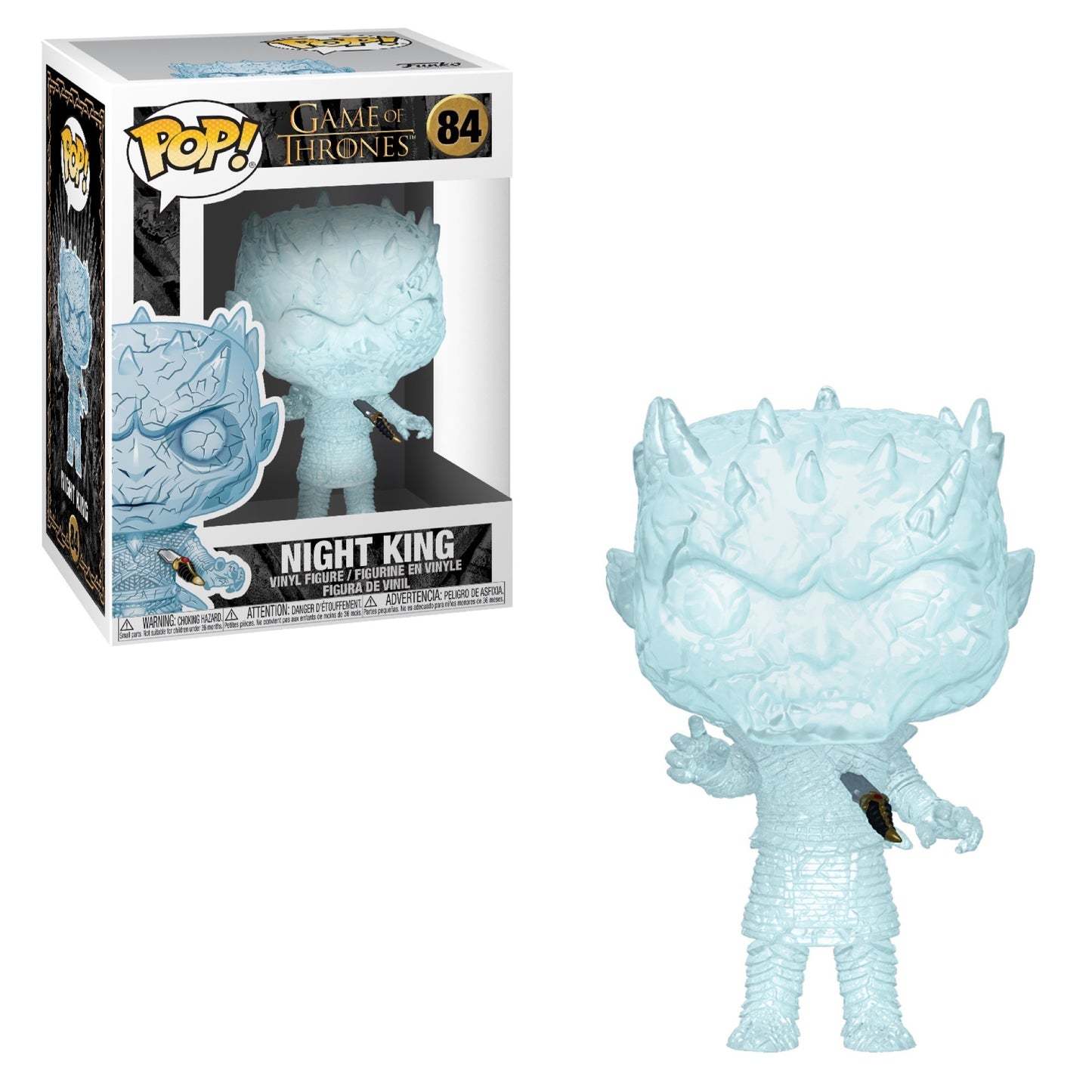 Funko POP! TV Game of Thrones 84 Crystal Night King with Dagger in Chest