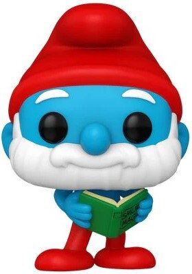 Funko POP! TV Animation The Smurfs 1525 Papa Smurf with Book 2024 Summer Convention Exclusive