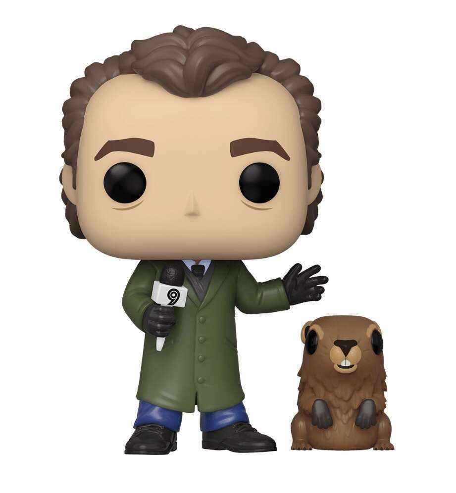 Funko POP! Movies Groundhog Day 1045 Phil Connors with Punxsutawney Phil